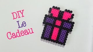 DIY Le Cadeau en perles à repasser Hama [upl. by Ahsiatal23]