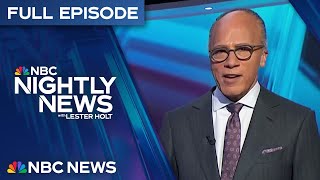 Nightly News Full Episode  Jan 24 [upl. by Eniamart889]