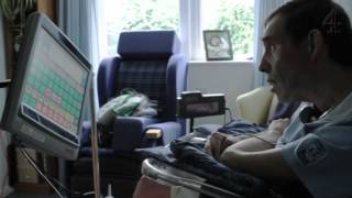 Lockedin syndrome patient Tony Nicklinsons first Tweet  Dispatches  Channel 4 [upl. by Sayette]