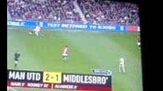 Man Utd v Middlesbrough 07 [upl. by Sarid]