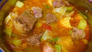 Caldo de Res bien Nutritivo y Sabroso [upl. by Stan]