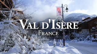 Val dIsère  The Most CHARMING French Ski Resort [upl. by Ahsea]