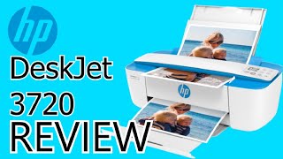 HP DeskJet 3720 Allinone Printer REVIEW [upl. by Nerahs]