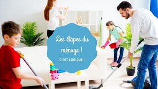 Comment faire le ménage  Étapes ordreastuces 🏡 [upl. by Klemens790]