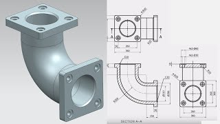 NX 12 Tutorial 26  3D Model Basic Design [upl. by Nnayrb]