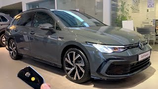 New VOLKSWAGEN Golf 8 VARIANT RLine 2021  FULL indepth REVIEW exterior interior 150 HP TDI [upl. by Neiluj]