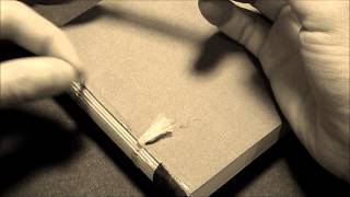 Bookbinding 101 Prior to Case Making [upl. by Neela]