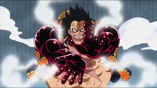 Luffy vs Doflamingo Gomu Gomu No Leo Bazooka VOSTFR [upl. by Adnorahc]