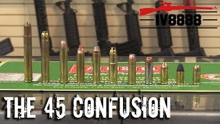 Firearms Facts The 45 Confusion [upl. by Negroj545]