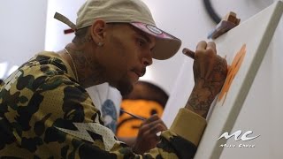 Chris Brown on Art as a Creative Outlet [upl. by Lenahc]