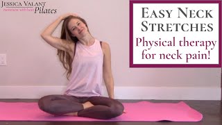 Neck Stretches  Neck Pain Relief That Works [upl. by Eltrym951]