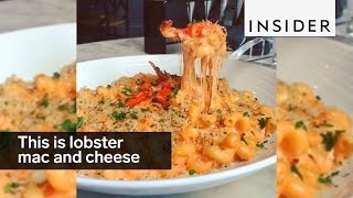 This is lobster mac and cheese [upl. by Llewon943]