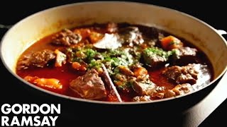 Moroccan Lamb With Potato amp Raisins  Gordon Ramsay [upl. by Yam]