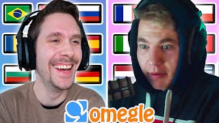 Speaking 10 Different Languages on Omegle 2 [upl. by Ecyle]