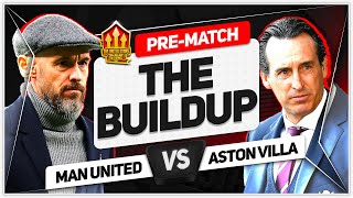 MAN UNITED vs ASTON VILLA Countdown To Kick Off [upl. by Kone]