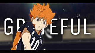 HINATA SHOYO 「 AMV 」 Grateful  NEFFEX [upl. by Petua]