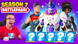 Nick Eh 30 reacts to SEASON 7 Intro and Battle Pass [upl. by Maillliw618]