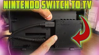 How to connect a Nintendo Switch to TV via HDMIworks 2023 [upl. by Ronda839]