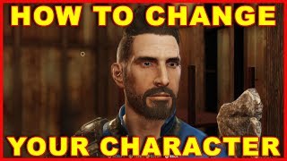 Fallout 76 How to Change Hairstyle Facial Hair amp Appearance [upl. by Roddy]