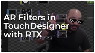 Making AR Filters in TouchDesigner  TouchDesigner Tutorial 056 [upl. by Nyrrat]