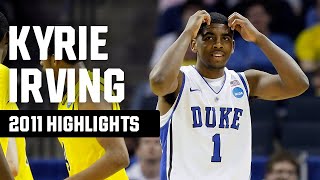 Kyrie Irving highlights 2011 NCAA tournament top plays [upl. by Ainnek]