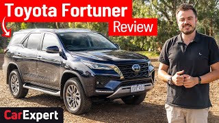 2021 Toyota Fortuner onoffroad review A HiLux SUV with 7 seats [upl. by Bernardine]