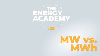 Megawatts MW vs megawatt hours MWh whats the difference [upl. by Lenahc672]