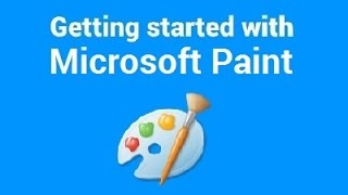 Windows 10 MS Microsoft Paint  Beginners Tutorial How to [upl. by Harvey399]