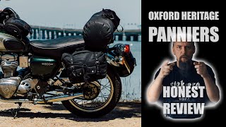 Oxford Heritage panniers honest review  Best classic bike luggage [upl. by Nedap311]