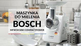 Bosch MFW3X18W CompactPower  dane techniczne  RTV EURO AGD [upl. by Soll]