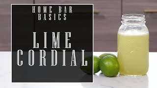 Easy Lime Cordial Natural Roses Lime [upl. by Ori]