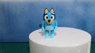 How to make Bluey out of fondant [upl. by Atkinson]