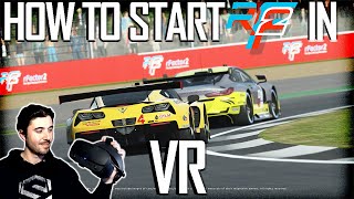 How To Start Rfactor 2 in VR [upl. by Otrebla]