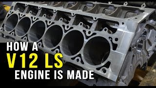 How a V12 LS engine is made [upl. by Michaela]