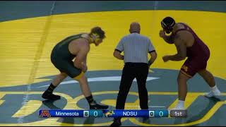 Gable Steveson Minnesota First Match Back [upl. by Skardol998]