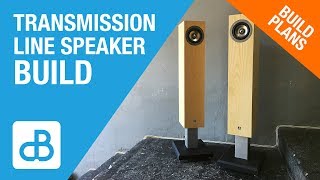 Building a Transmission Line SPEAKER  by SoundBlab [upl. by Darryl362]