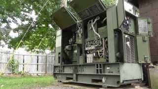 MEP006A Military 60KW GenSet Overview And First Run After Sitting For 3 years [upl. by Adnirak643]