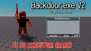 Backdoorexe V2  Roblox script showcase FE SERVERSIDED EXECUTOR [upl. by Leontina]