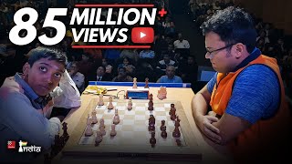 Praggnanandhaa vs Ganguly  Tata Steel Chess India Blitz 2018 [upl. by Htebazle350]