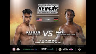 RFC5 CO MAIN EVENT KABILAN VS DAVE  PRO INTERNATIONAL FIGHT NIGHT [upl. by Anyr]