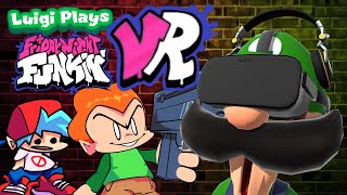 FRIDAY NIGHT FUNKIN IN VR  Luigi Plays FRIDAY NIGHT FUNKIN VR [upl. by Parrnell773]