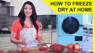 How to Freeze Dry at Home  Harvest Right Freeze Dryer Overview [upl. by Lubet85]