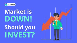 Market Today Why Market is Down  Should you Invest in Stocks When Market is Down  Stock Market [upl. by Aloek]