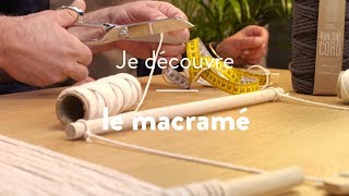 Tuto Réaliser un macramé [upl. by Assille451]