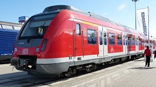 SBahn Stuttgart S4 Backnang  Schwabstraße [upl. by Htebazle]