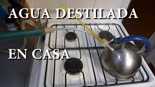 Como Hacer Agua Destilada en Casa [upl. by Girhiny841]