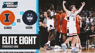 UConn vs Illinois  Elite Eight NCAA tournament extended highlights [upl. by Swor]