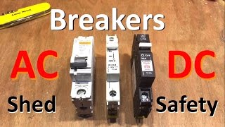 Breakers AC DC amp ACDC  Solar Safety Part 2  12v Solar Shed [upl. by Jessa233]