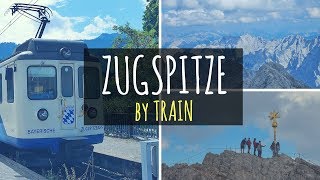 To the Zugspitze by train from GarmischPartenkirchen  Travel Germany [upl. by Wilbur879]