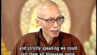 The difference between Mahayana and Hinayana BuddhismGDD0204 Master Sheng Yen [upl. by Dyane]